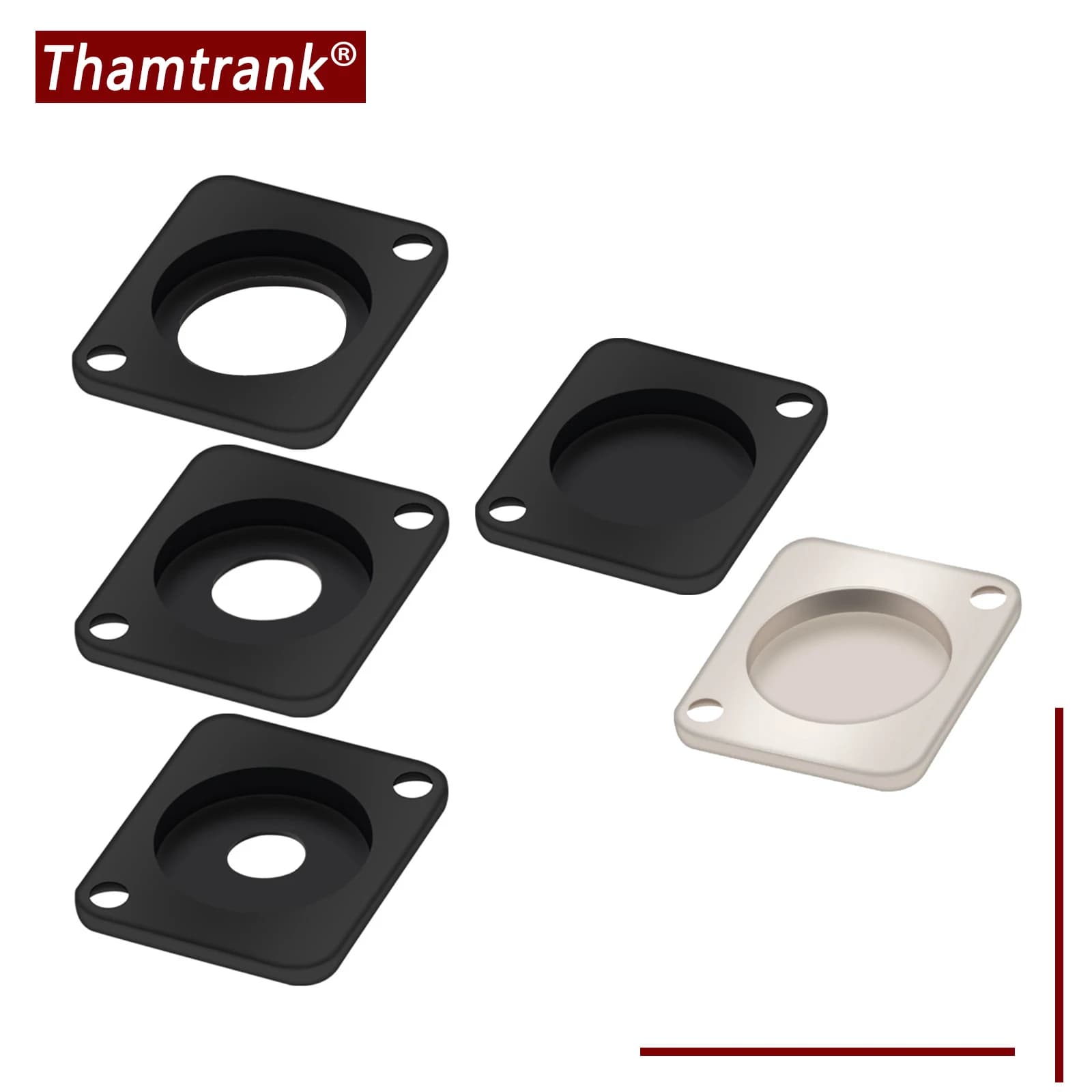 1pc D Type Powercon Coupler Baffle Module Plugging Plate Blind Plate Power Coupler Plate Zinc Alloy