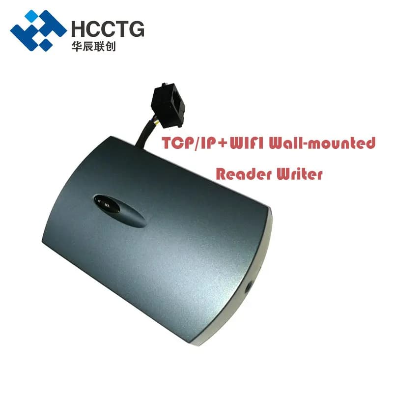 Lettore di schede Wifi per lettore NFC con tag RFID da 13,56 MHz per comunicazione IP TCP HDM8540