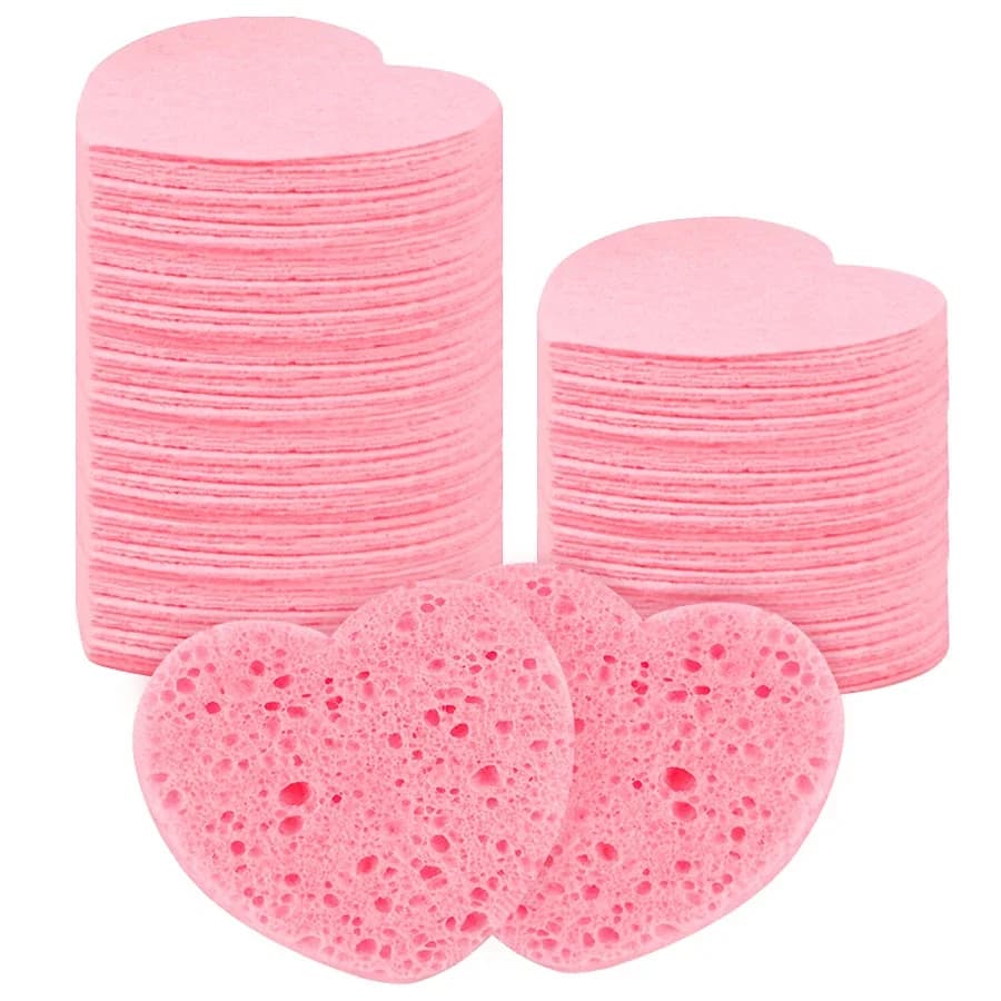 10 pezzi spugne per il viso in cellulosa spugne per il viso compresse spugne spa pulizia massaggio pori maschera esfoliante rimozione trucco