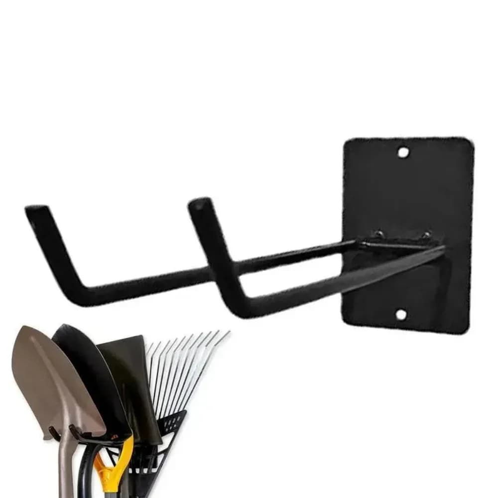 Iron-made Gardening Hanging Holder Garage Wall Mount Hook Heavy Duty Storage Supportor Shovel Rake Broom Supporting Parts
