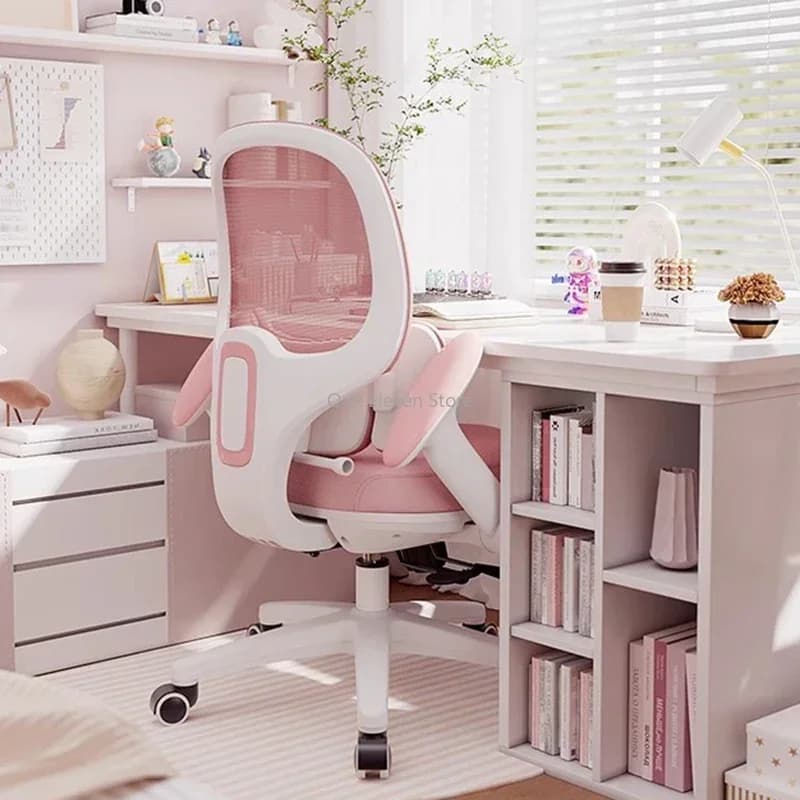 Mobili Sedie da ufficio Sedia per studenti Gaming Vanity Accento Ufficio rilassante Comodo PC Camera reclinabile Sillon Gamer Vanity