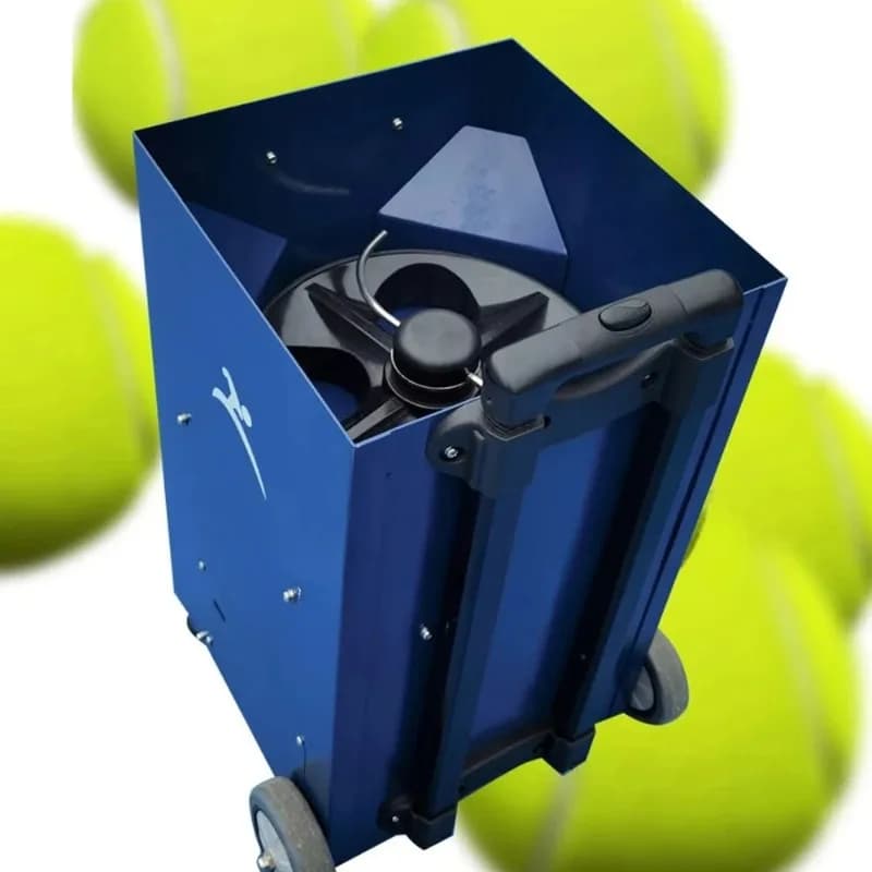 12V 9.0AH Tennis Ball Automatic Exercise Service Launcher Machine Tennis Trainer10-50KM/H Tennis Teaching Sparring Equipment