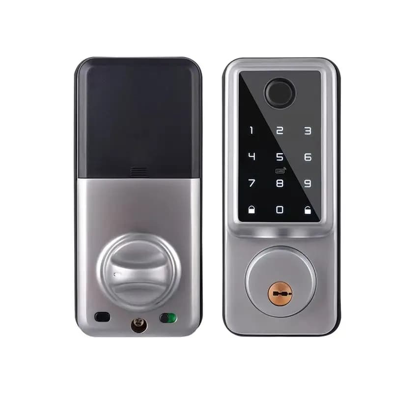 【To&On-E】 Serratura elettronica con sensore per porta Ttlock, serratura automatica intelligente con impronta digitale e codice digitale da remoto