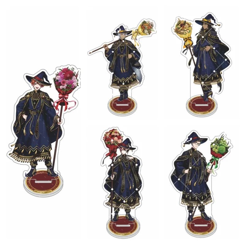 Statuetta in Acrilico da 15cm dell'Anime Twisted Wonderland, Personaggio Magico Ace Malleus Cater Kalim Leona Idia Vil, Collezione Fan G