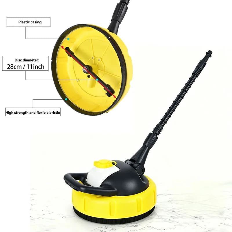‌Soap dispenser floor scrubber High Pressure Cleaning Machine With Soap Bottle For Courtyard Floor Scrubbing