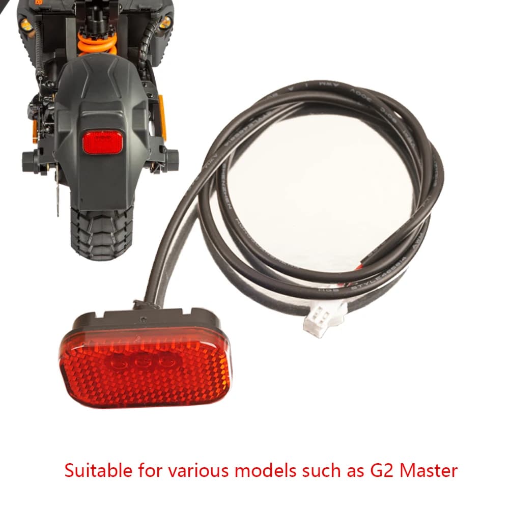 Fanale posteriore per scooter elettrico Kukirin per luce freno posteriore OEM G2 Master per scooter G2 Master 63CM