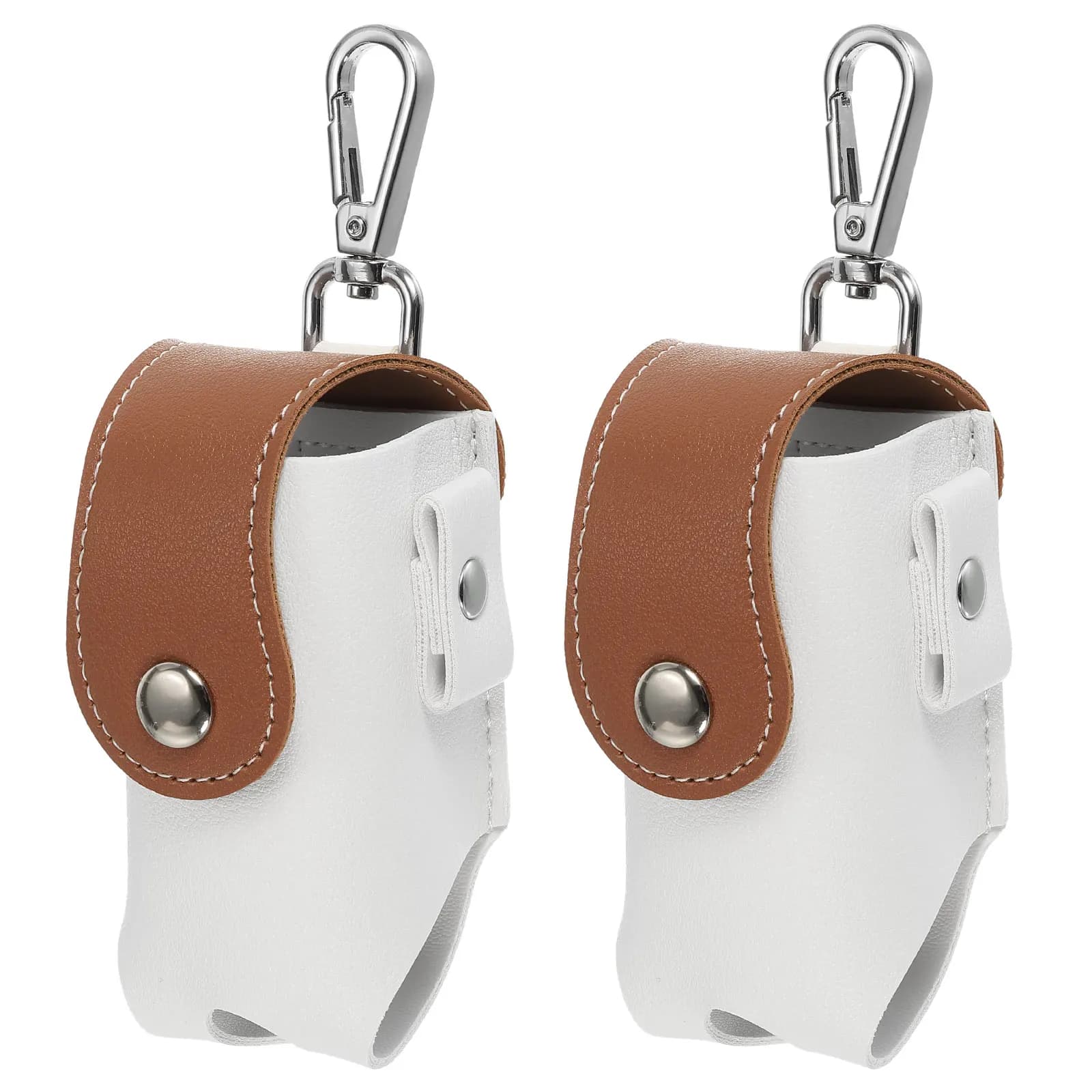 1/2 Pezzi Marsupio Porta Palline da Golf con Porta Tee e Clip per Cintura, per Uomo e Donna