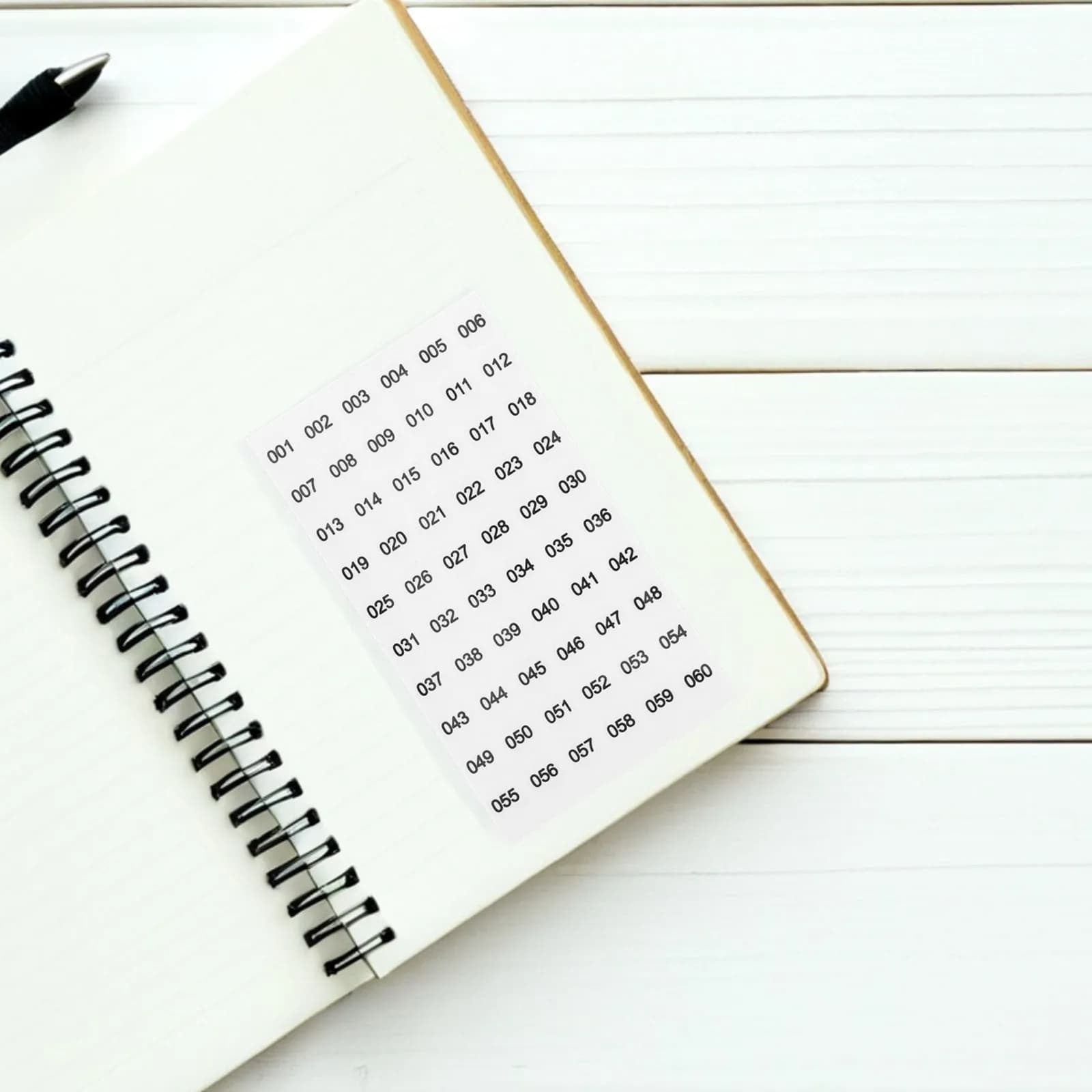 10 Self-adhesive Numerate Label Sheets for Organization, Ideal for Disposable Bottles, Inventory Tracking, Beauty Salons