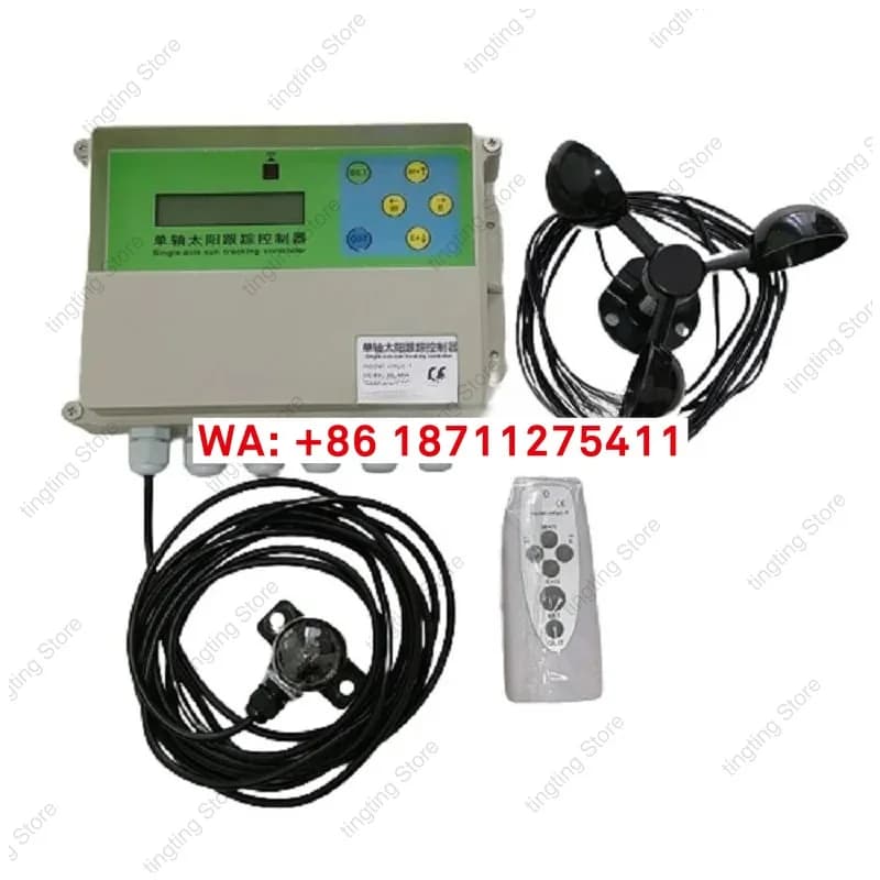 High Current Single Axis Solar Automatic Tracking Controller Solar Panel Tracking System Solar Slant Sun Tracker Controller