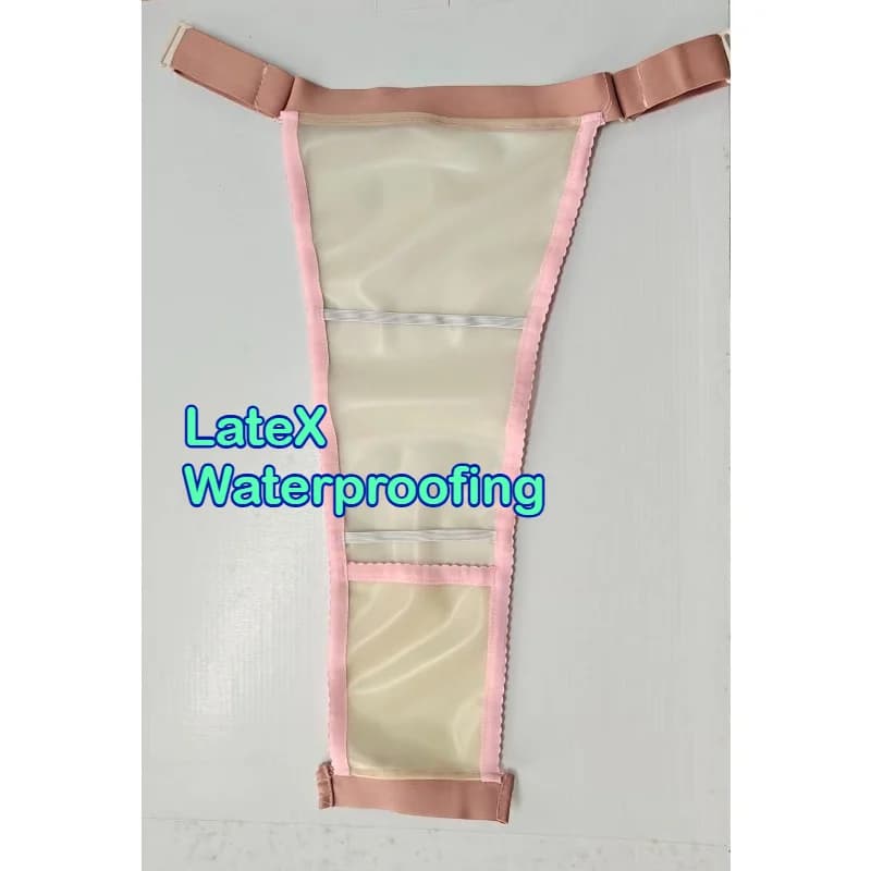 Cintura Mestruale in Lattice con Vibratore Incorporato, Unisex, Impermeabile, Sexy, per Danza e Nuoto, Mutandine in Lattice