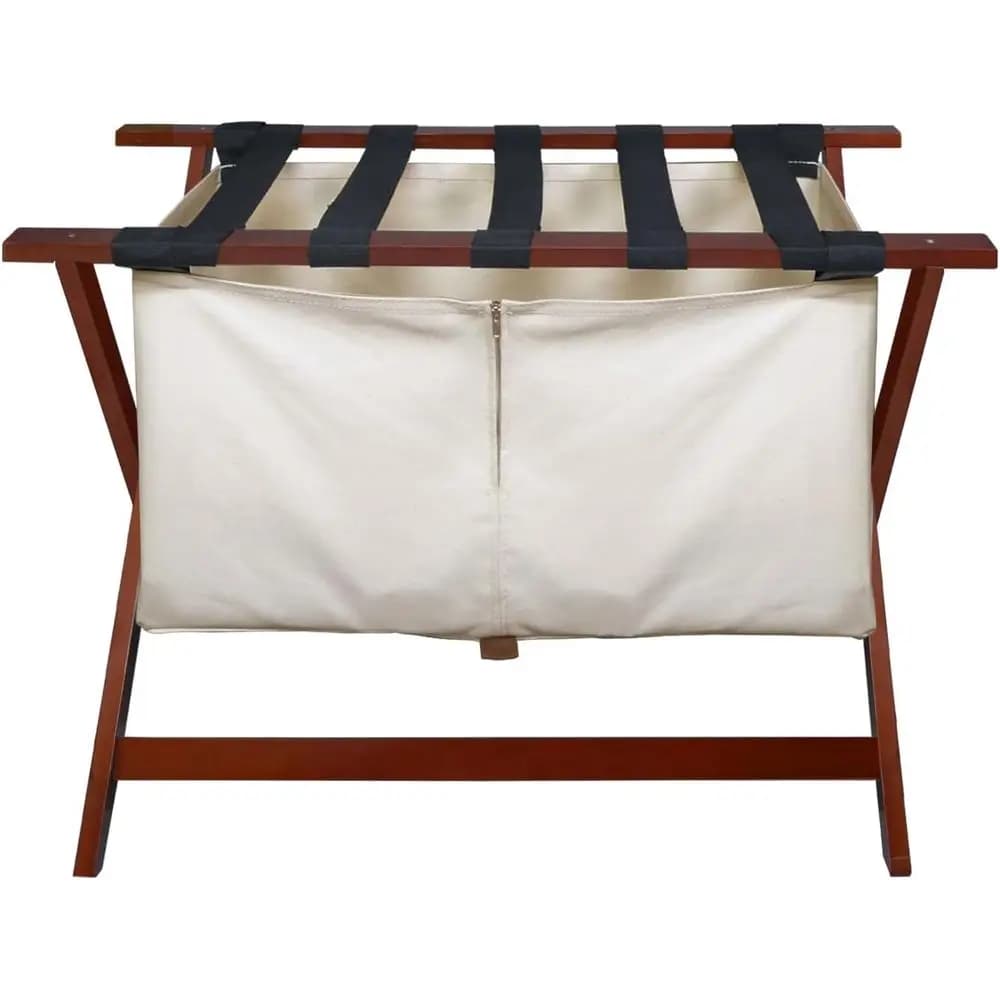 Exterior hanger Largo from 34 Inches with White Bag with Cerniera - Walnut