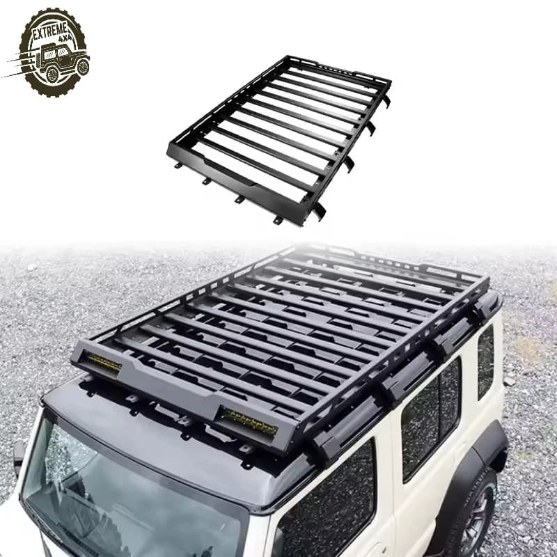 Portapacchi e Tenda da Tetto, Sistema di Trasporto Autoportante per Tenda da Campeggio Esterna per Accessori Suzuki Jimny 5 Porte