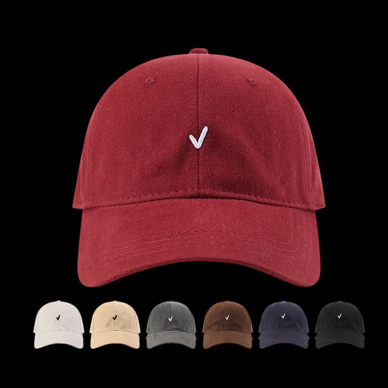 Fashion Casual Simple Baseball Cap, Hard Top Wide Brim Hat, Breathable Adjustable Size Sun Hat Suitable for Four Seasons