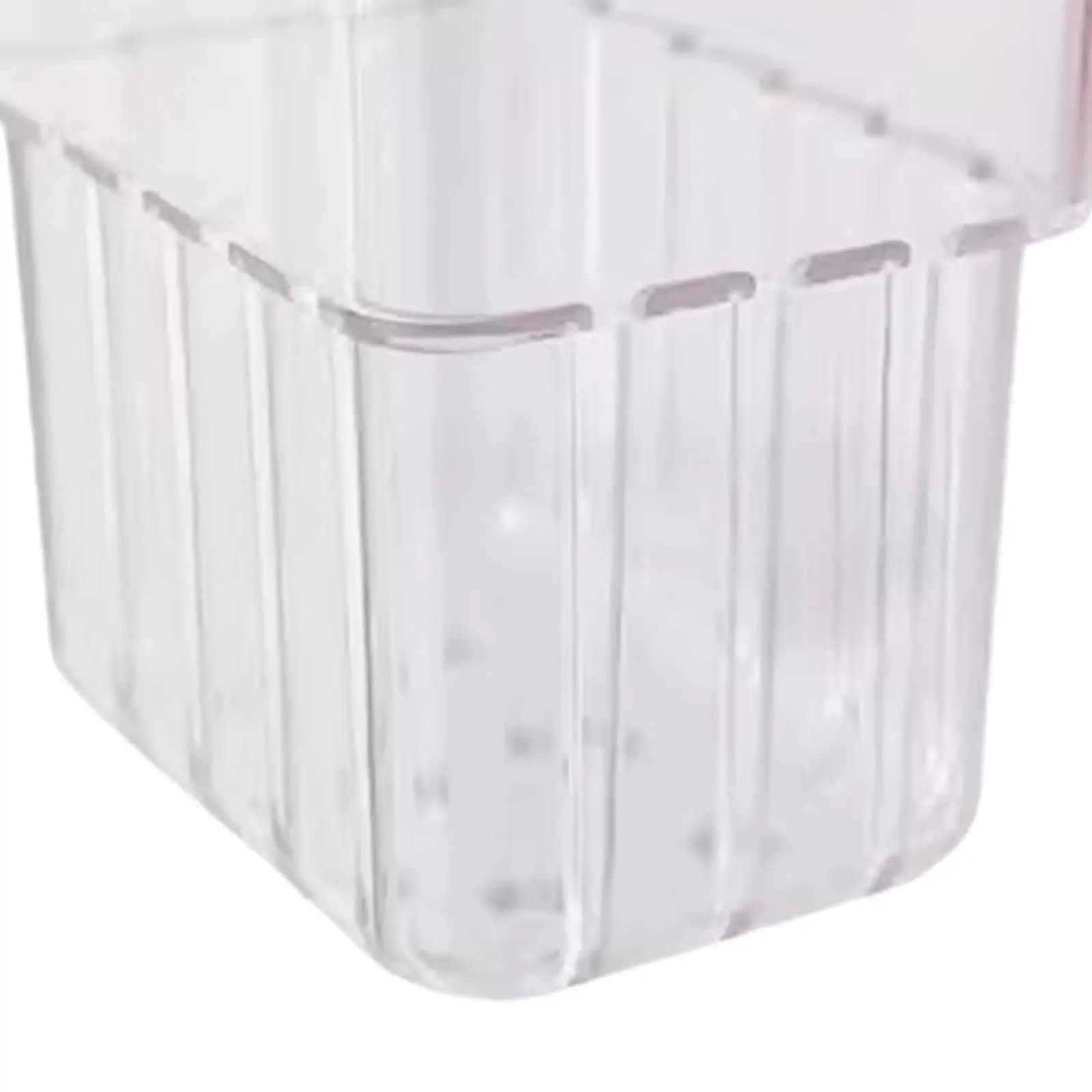 Aquarium Plant Holder Transparent ABS Hanging Planter Cup for Mini Glass Aquarium Hydroponic Plants