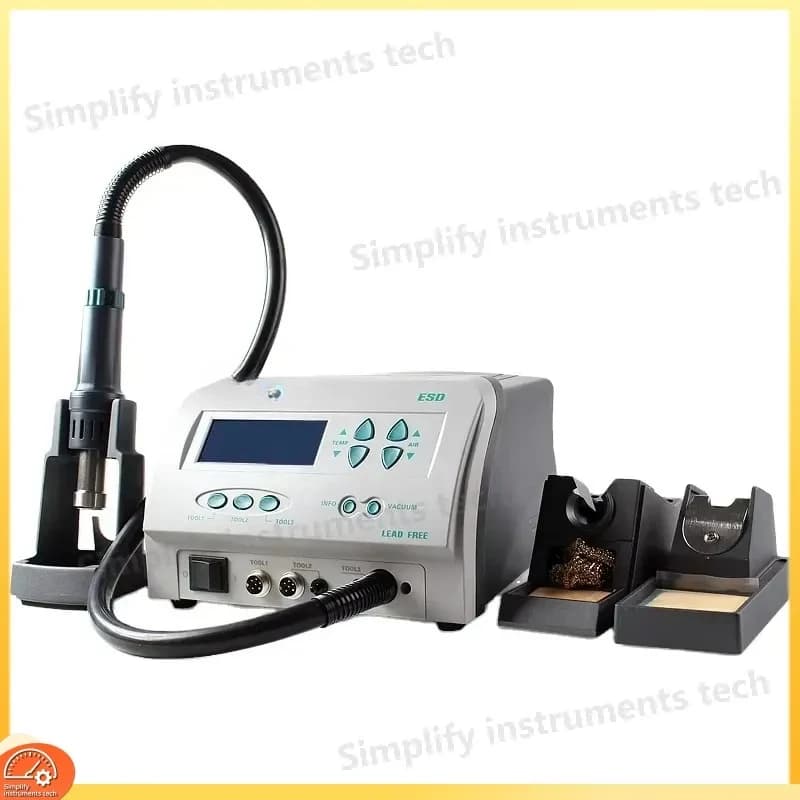 1300W BGA Rework Station SMD Hot Air Gun Welding Repair System Fast Smart Heating Tool for PCB Motherboard Phone Laptop