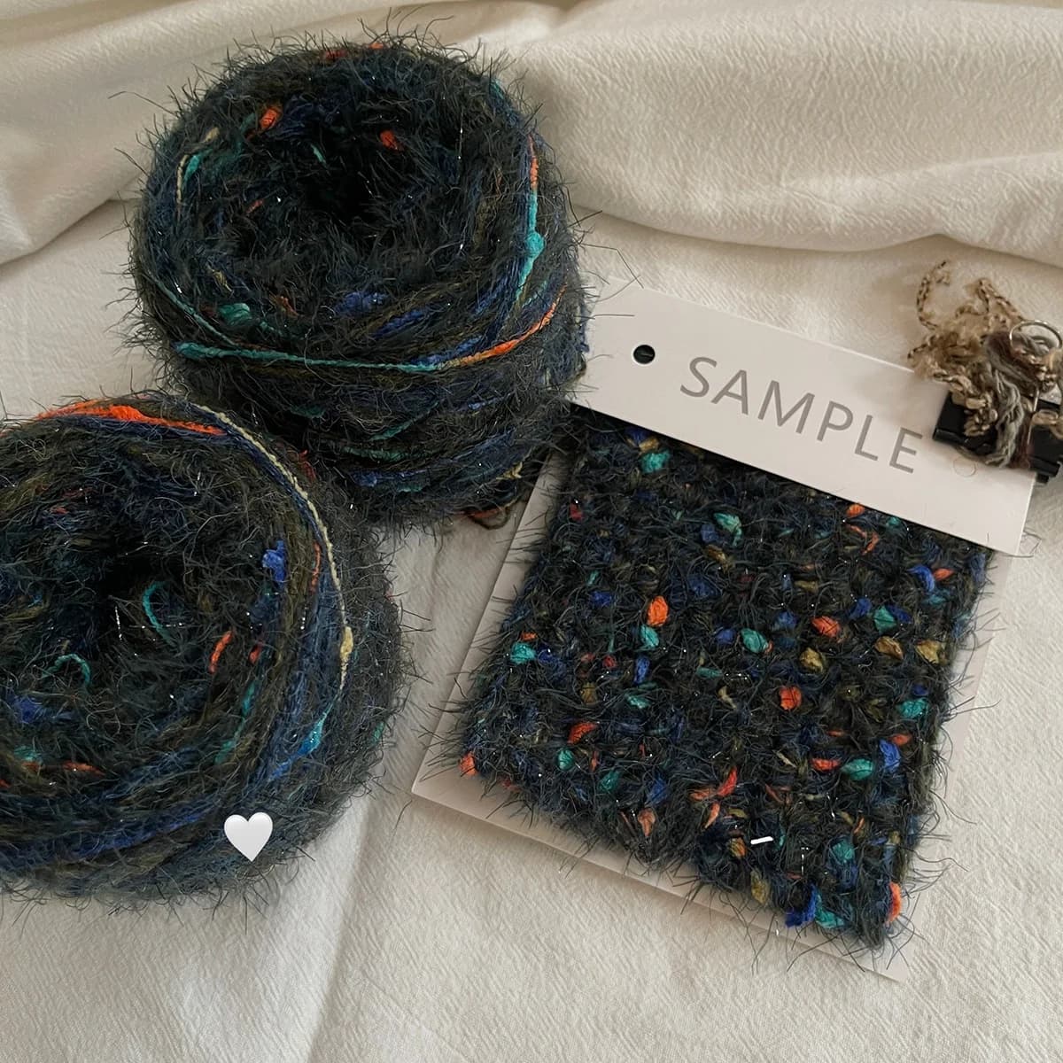 Filato Misto DDYarn Fatto a Mano per Cappelli, Sciarpe, Uncinetto, Custodia per Aghi, Filato di Lana per Accessori Autunnali Fai-da-Te