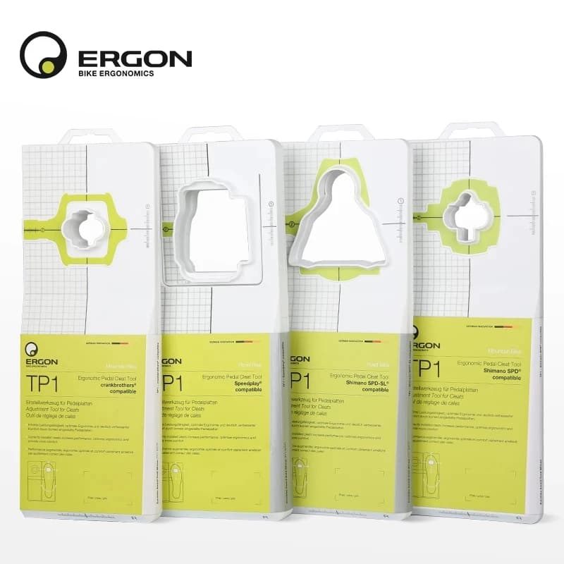 Strumento di Misurazione per Scarpe da Bici ERGON TPI, Attrezzo di Regolazione per Pedali SPD Eggbeater Crankbrothers Speedplay