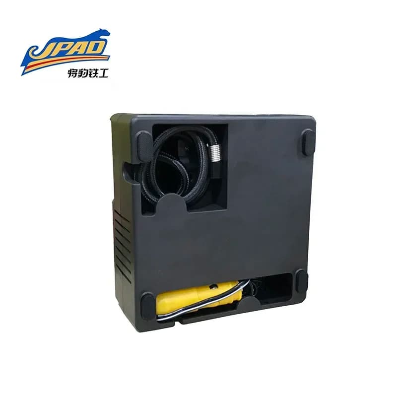 2025/personalizza Pompa d'aria per automobili gonfiaggio rapido gonfiatore per pneumatici Kit di riparazione compressore 12V Facile riparazione pneumatici universale per carichi pesanti Ki