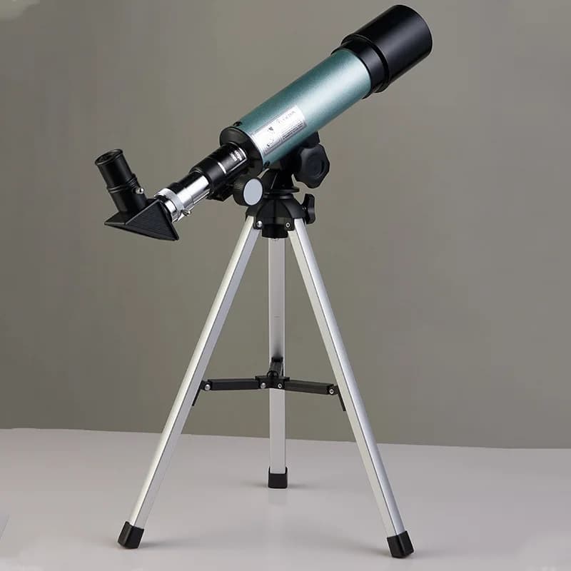 Telescopio astronomico 90X, telescopio da viaggio portatile con rifrattore ad apertura da 50 mm con adattatore per telefono e telecomando wireless