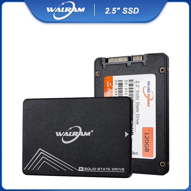 WALRAM 2.5 SATA 3 SSD 1 TB HDD Laptop Internal SATA3 Hard Disk 1TB 512GB 240GB 256GB 128GB 120GB Solid State Drive For Desktop