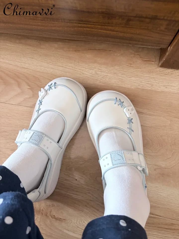 Sneakers Originali Stile Giapponese Serie Medical Aqua Girl 2026 Primavera Autunno Scarpe Casual Carine Kawaii da Studentessa Donna