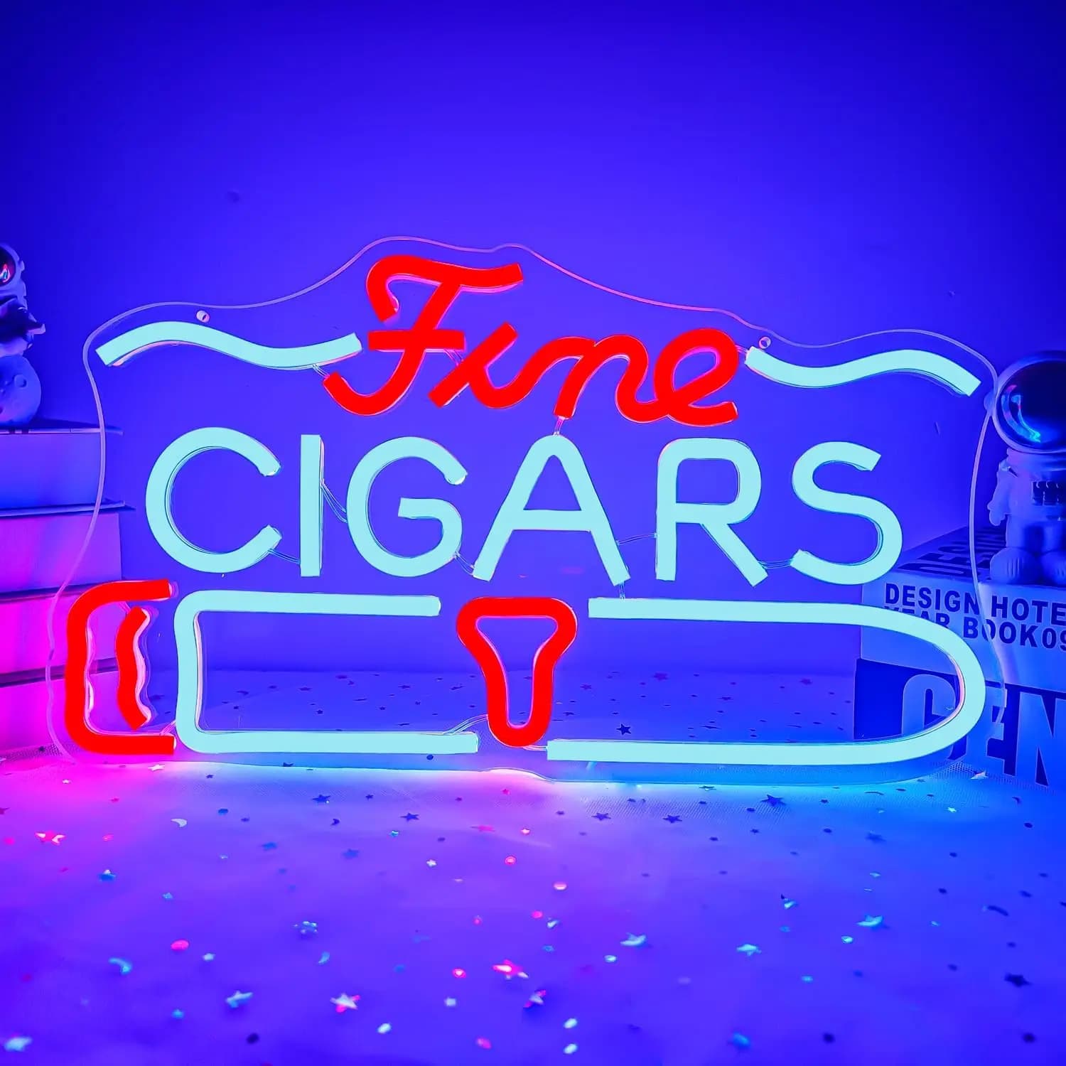 Insegna al Neon a LED USB per Sigari, Luce al Neon per Negozio di Sigarette, Sala Giochi, Bar, Festa, Decorazione Camera da Letto, Regalo, Luce da Parete Artistica