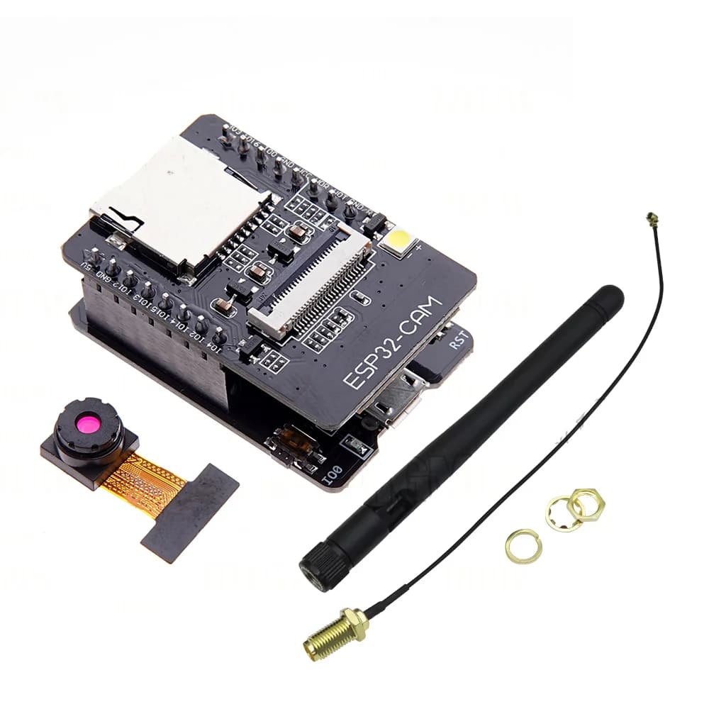 ESP32-CAM-MB ESP-32S Modulo WiFi Scheda di sviluppo seriale a WiFi 5V Bluetooth con supporto per fotocamera Antenna foto/video