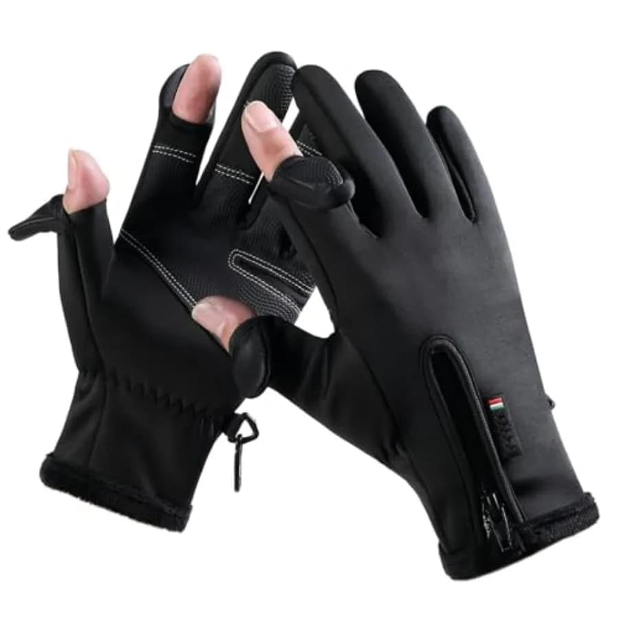 Guanti Invernali da Donna e da Uomo, Guanti Caldi per Climi Freddi, per Corsa, Escursionismo, Pesca, Caccia, Guanti Touch Screen