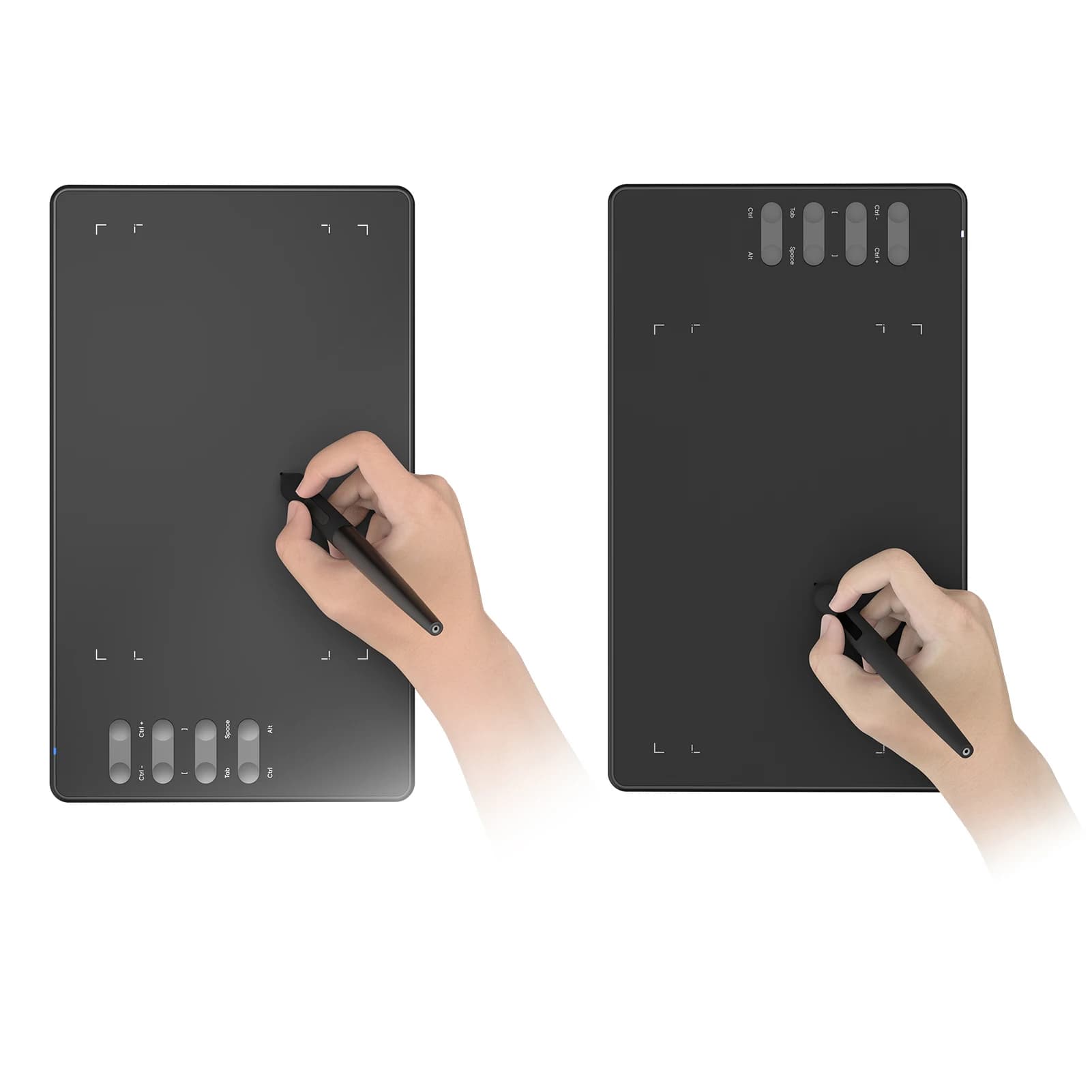 Tavoletta grafica da disegno 195x122mm con 16384 livelli di pressione per Win/MAC/Android compatibile con Sketchbook/Illustrator