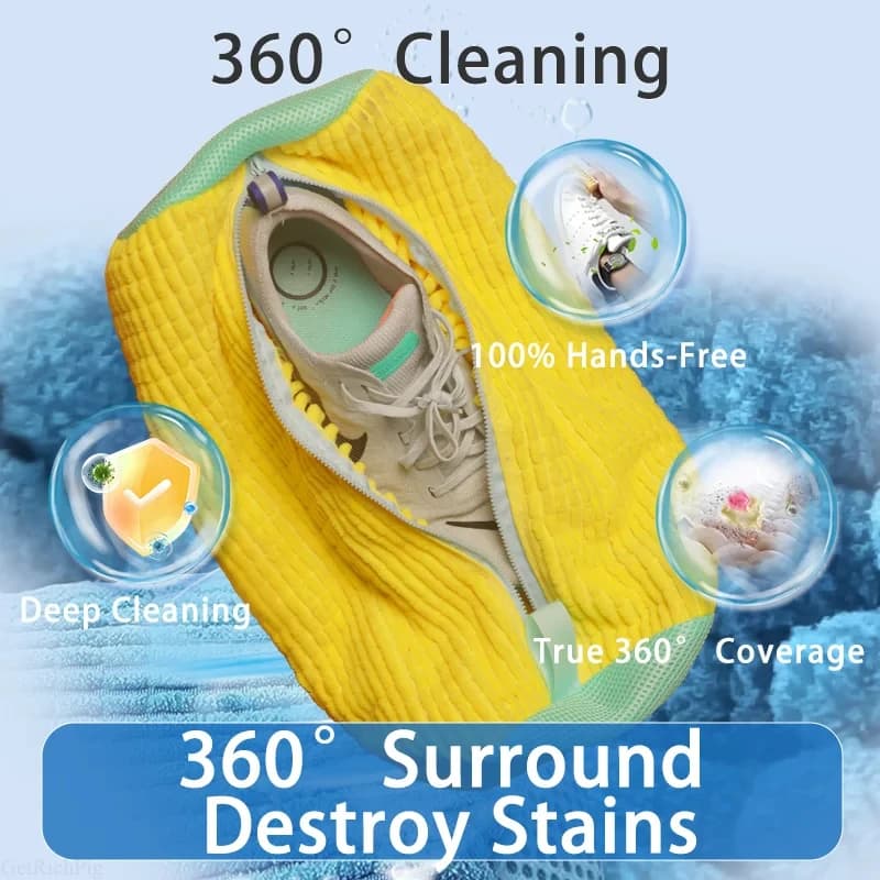 Shoe bag lazy people household washing machine special protective bag prevents deformation and does not damage shoes washing bag