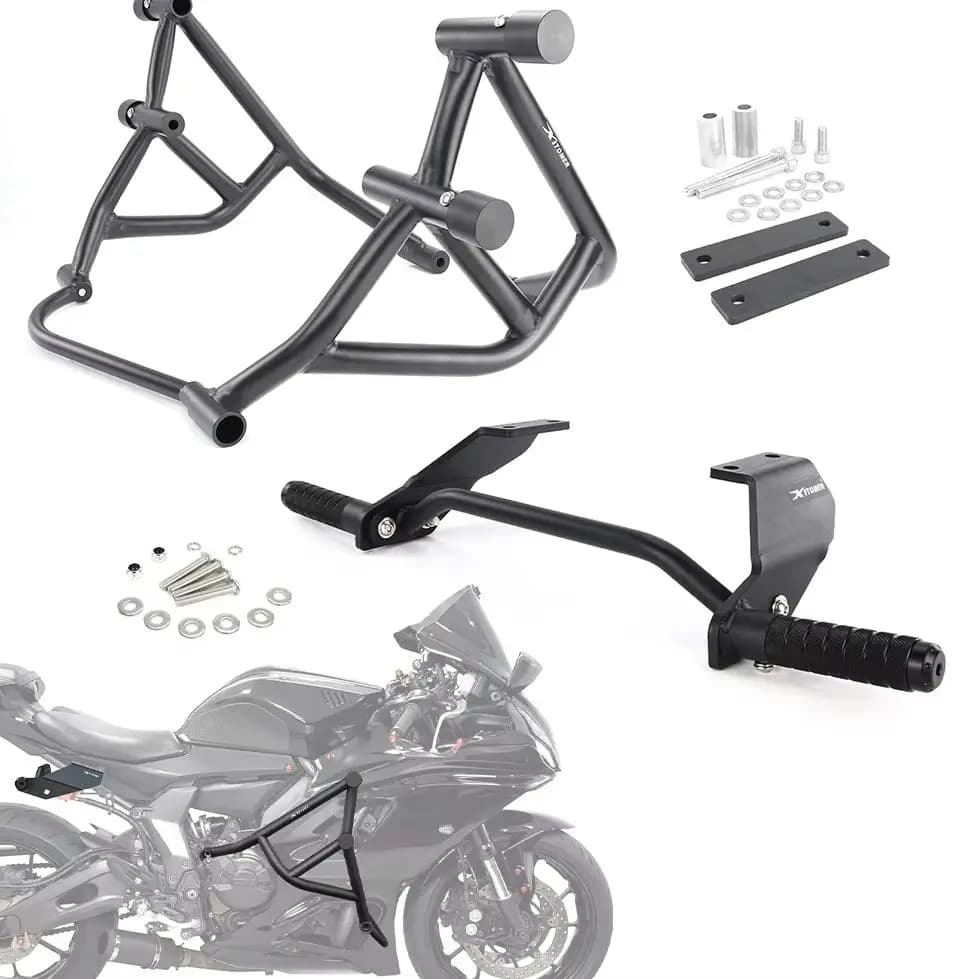 Protezione Posteriore Moto e Barre Paramotore Stunt Cage per Yamaha YZF-R7 2021 2022 2023 2024 2025