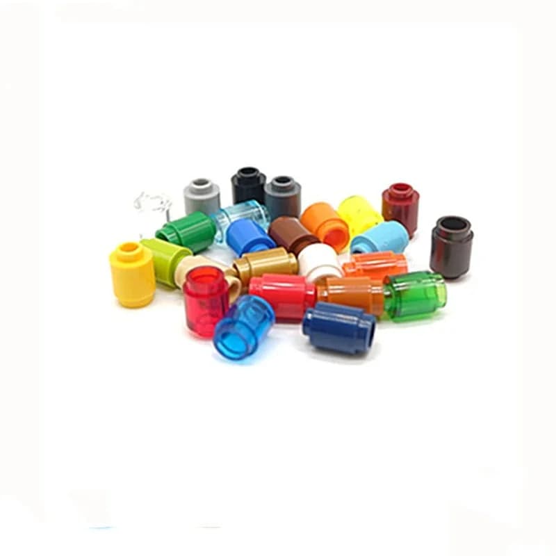 3062b 30068 35390 3062 Round 1x1 Bricks collezioni Bulk modulari GBC giocattoli per MOC tecnico compatibile con blocchi fai-da-te