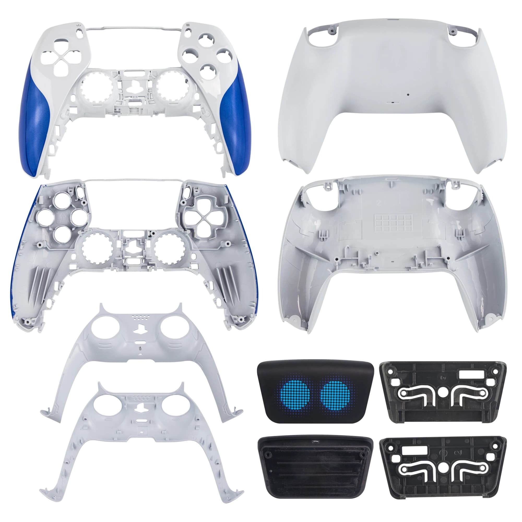 Guscio Frontale di Ricambio per Controller PS5, Cover per Console PS5, Accessori per Controller di Gioco, Cover Bdm-010/020/030/040/050