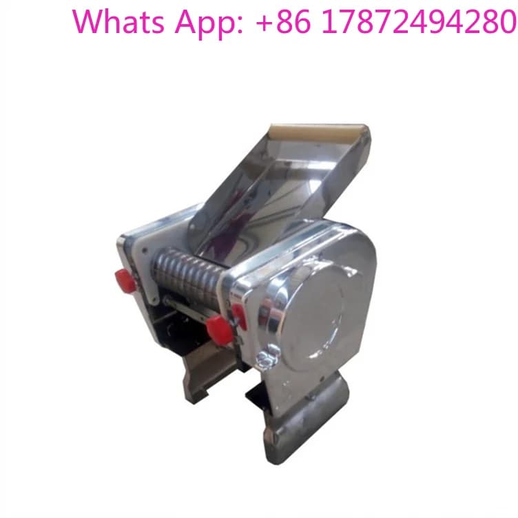 Macchina Elettrica per Pasta e Ravioli da Tavolo, Pressa per Noodle in Acciaio Inox, Impastatrice Commerciale