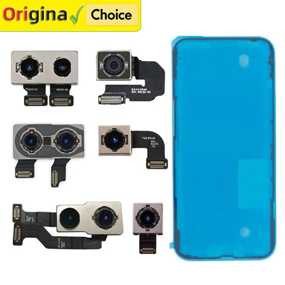 OEM Sealant Sticker + Rear Flexible Cable for iPhone Xs Max 7 8 6s Plus 11 Xr SE 2020 2022 Spare Parts