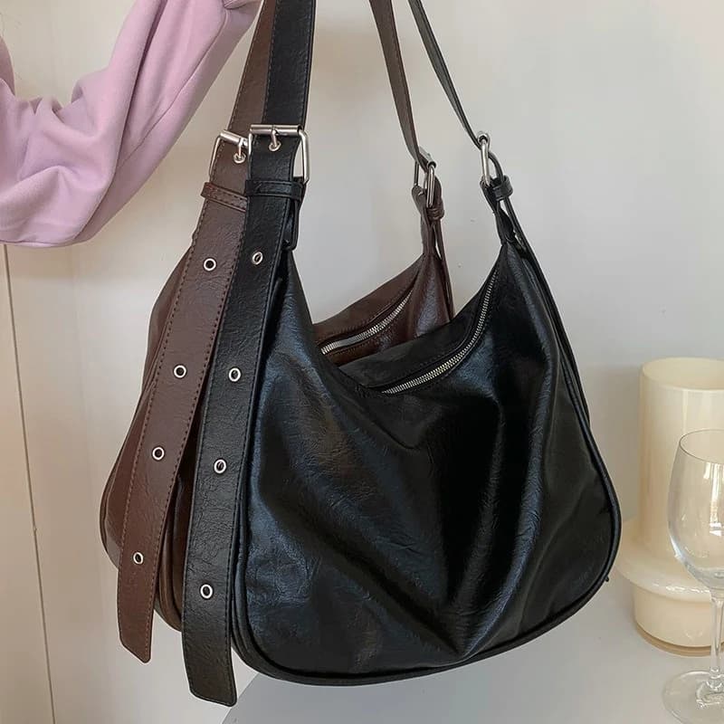2026 Lady High Quality Vintage Tote Bag Girls Niche Design Versatile Shoulder Bags Women New Large Capacity Handbag