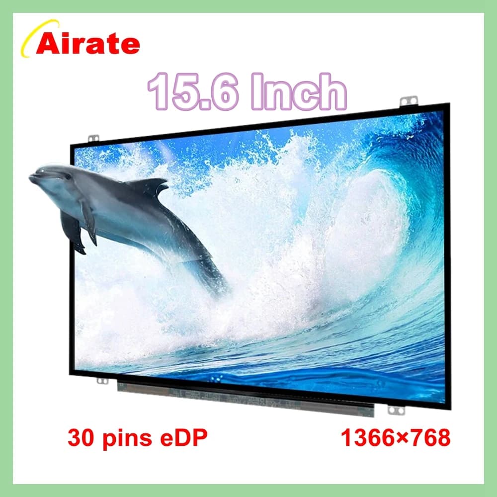 Schermo LCD per laptop EDP da 15,6 pollici B156XTN07.1 N156BGA-EB2 NT156WHM-N32 NT156WHM-N42 N156BGA-EA2 B156XTN04 15 6 Schermo sottile a 30 pin