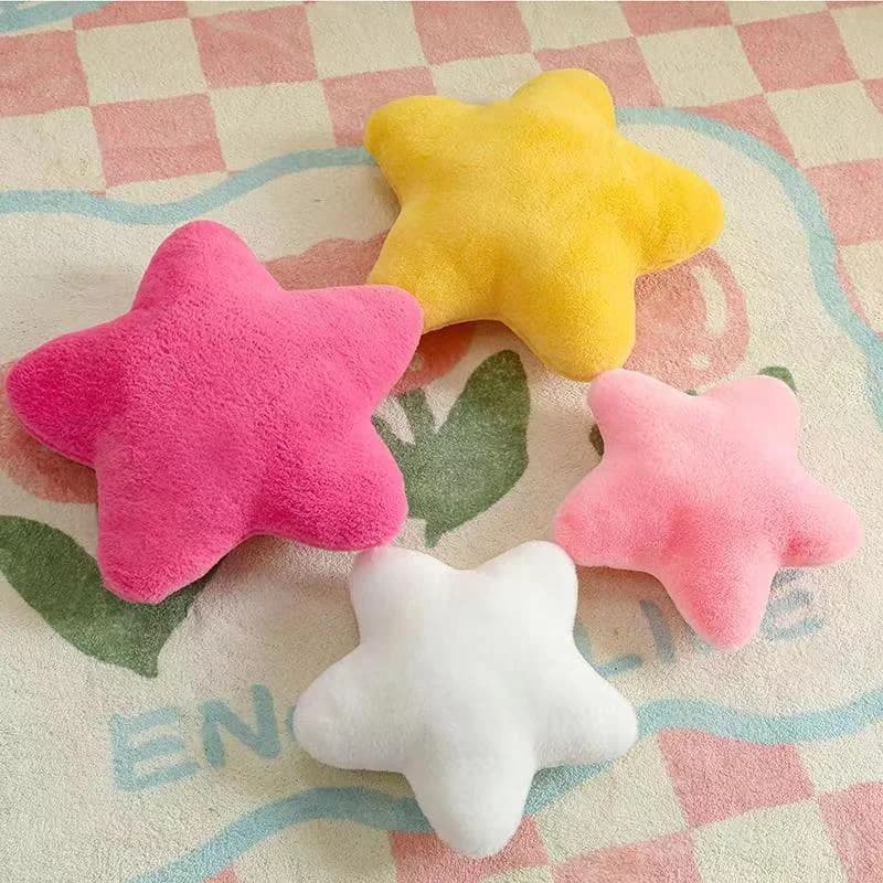 20x20 cm Cartoon Star Pillow Cuscino per pisolino per studenti - Cuscino per sedile da ufficio Decorazione per letto