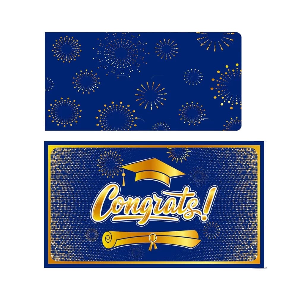 Porta Soldi Tradizionale per Laurea, Busta Rossa Vuota per Auguri e Regali, Porta Contanti in Carta per la Classe 2026
