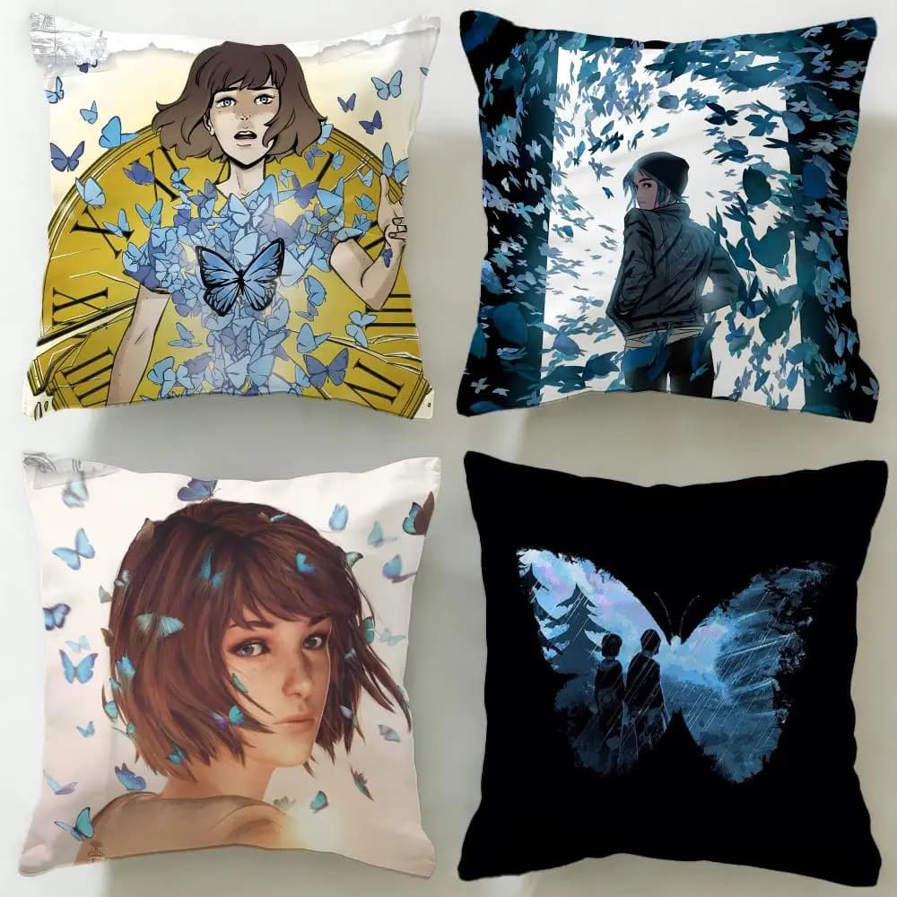Popolare gioco Life Is Strange Federa per cuscino morbida e facile da lavare – Versatile per divano, letto, viaggi e ufficio