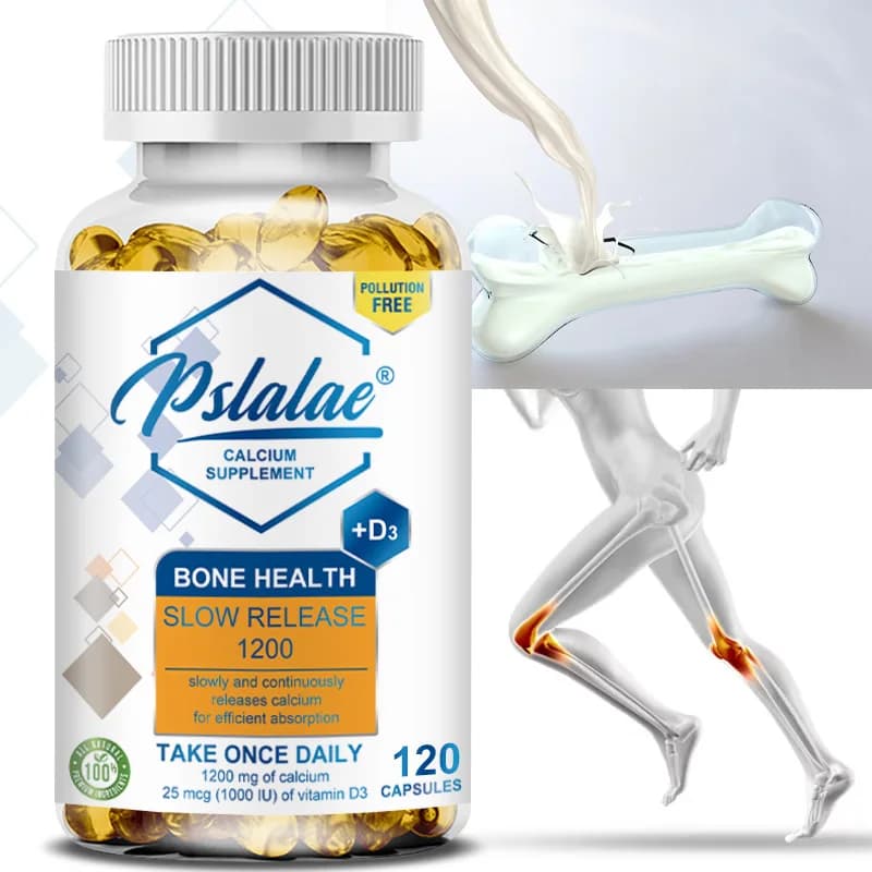1200 mg calcium citrate and calcium carbonate mixture with 1000 UI vitamin D3, adult bone health supplement