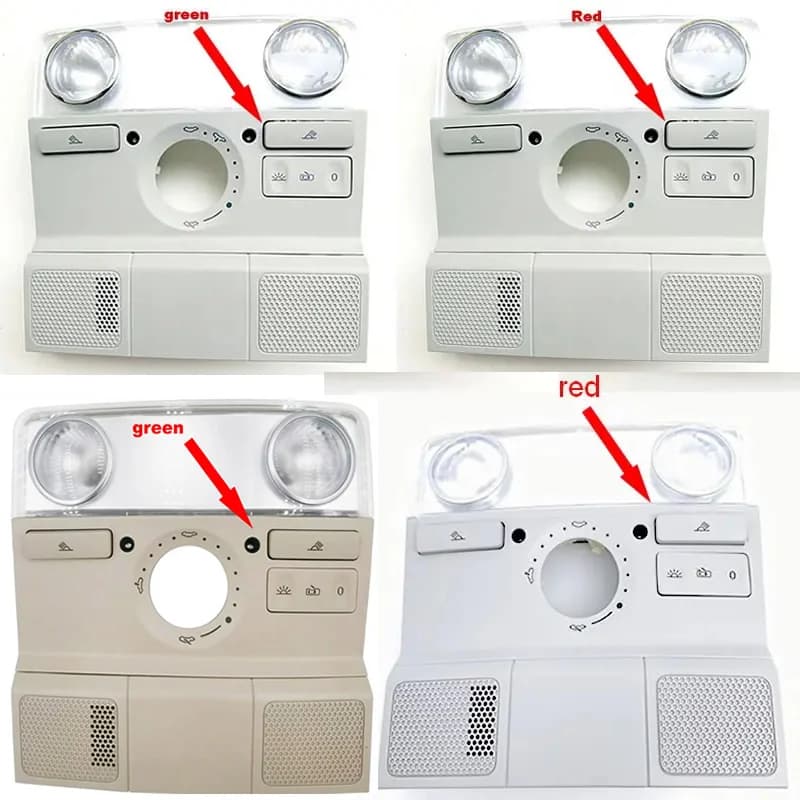 Dome light lampade da soffitto anteriori lampade da lettura lampade da tetto interne per VW Golf 6 Passat B6 per Skoda Yeti Superb