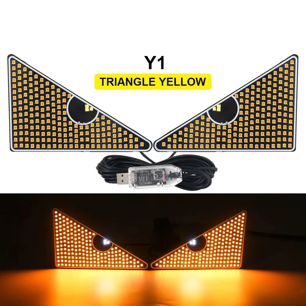 Nuovo Arrivo: Fari LED per Auto con Occhi del Diavolo, 2 Pezzi con Lente Mini Proiettore e Indicatore di Direzione