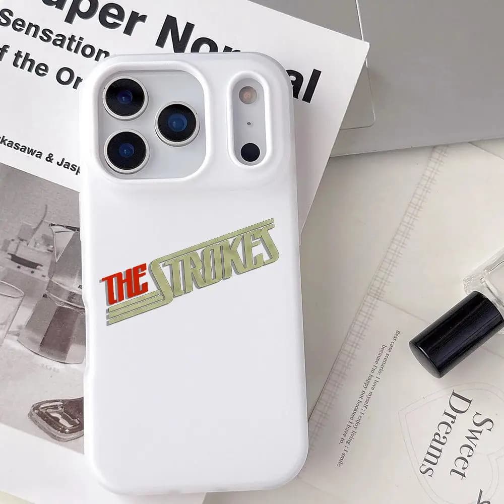 Cover per iPhone The S-Stroke trasparente antiurto morbida in gelatina per modelli 17 16 15 14 13 12 11 Pro Max Plus Mini