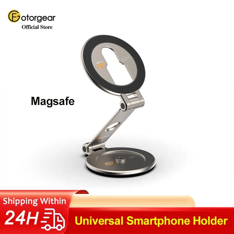 Supporto universale per smartphone Fotorgear con supporto per slitta fredda e fori filettati da 1/4"-20, supporto per telefono Magsafe per Apple/Android-10418
