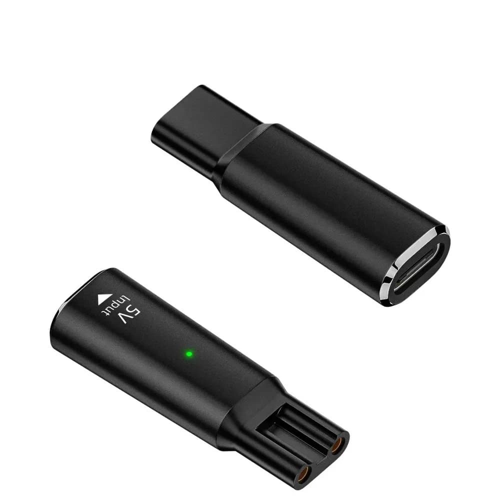 Adattatore di ricarica 5V Type-C per rasoio Philips OneBlade Pro, regolabarba elettrico QP6510 QP6520 QP6530