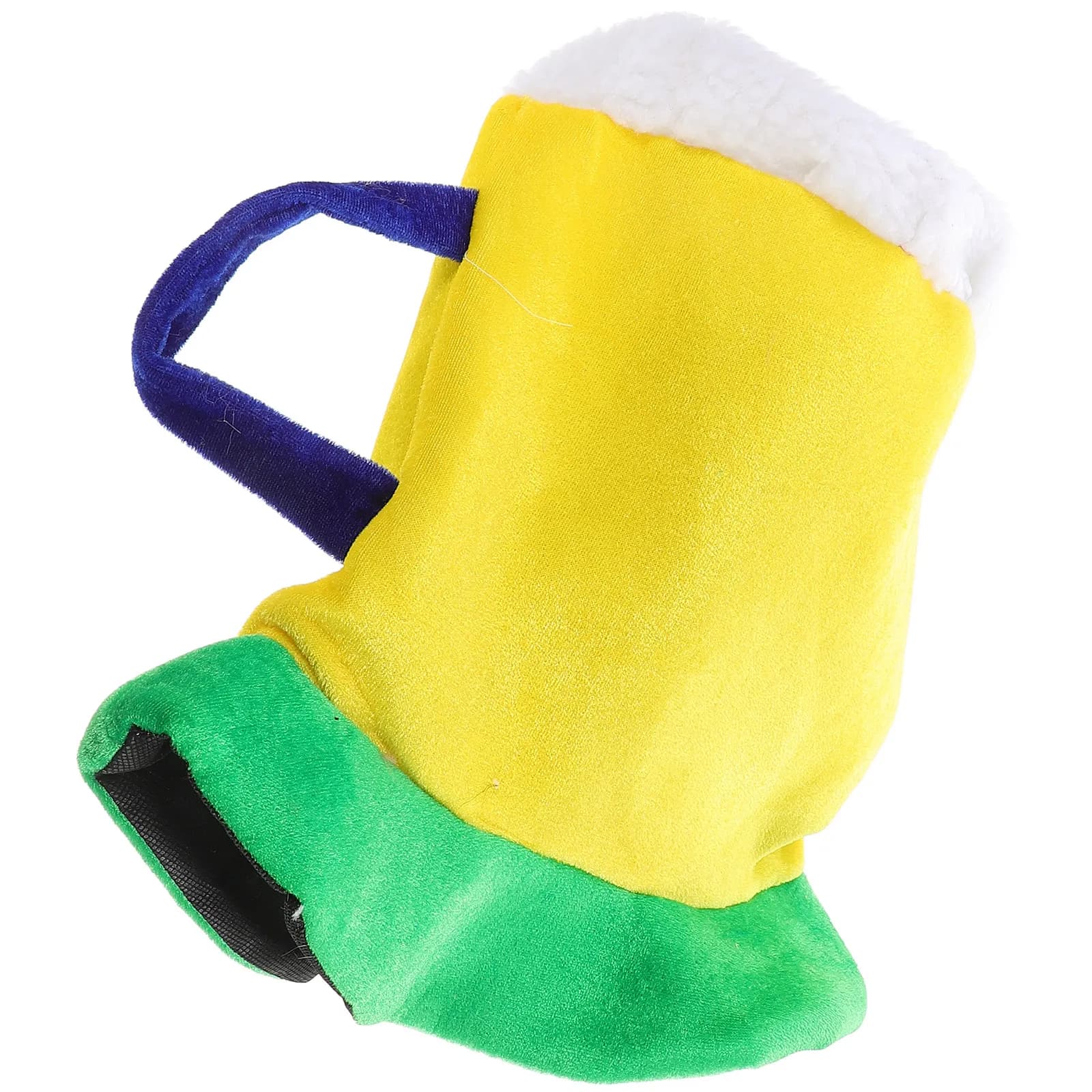 Cappello a Forma di Boccale di Birra Divertente, Leggero e Morbido, per Oktoberfest, Carnevale, Eventi al Bar, Festival e Decorazioni per Raduni a Tema