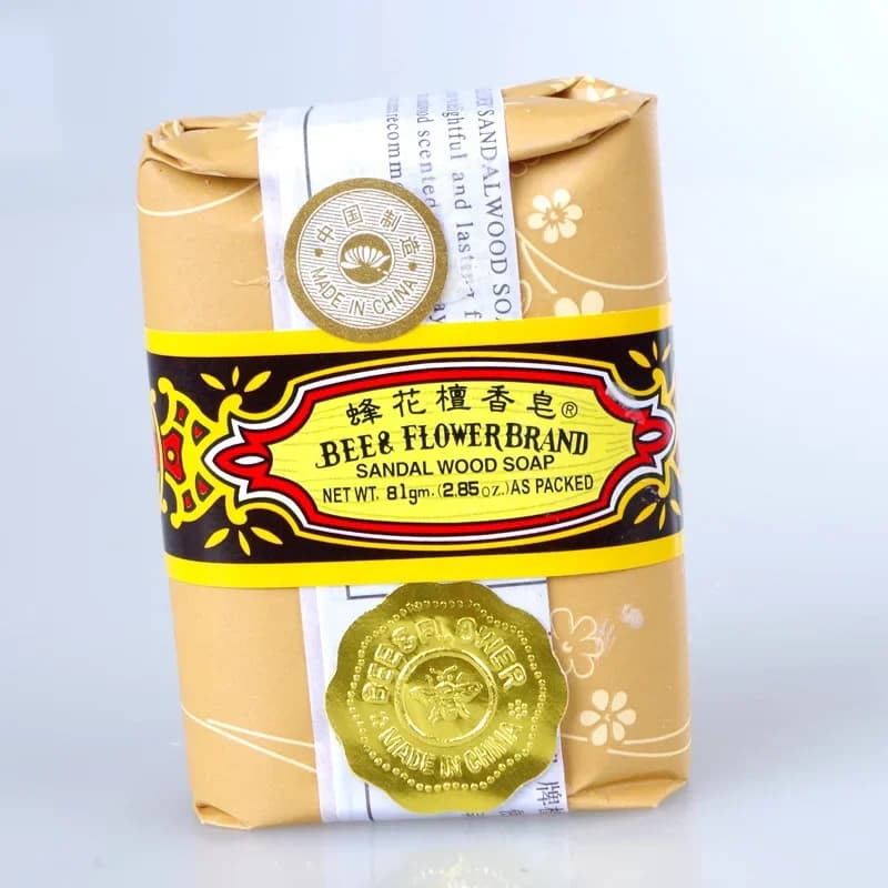 3/5/10 pz. 25/81g Mini Sapone Artigianale al Sandalo a Forma di Ape, Confezione da Viaggio per Bagno, Saponi Artigianali all'Ingrosso