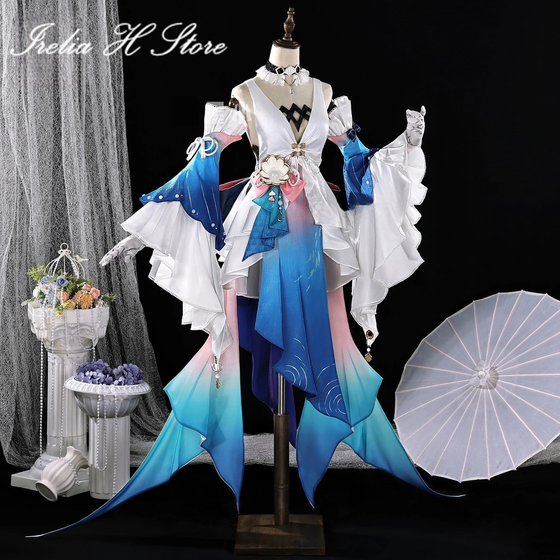 Costume cosplay Irelia H Pearl da Honkai: Star Rail, abito sexy da donna, costume di Halloween, vestito da festa femminile