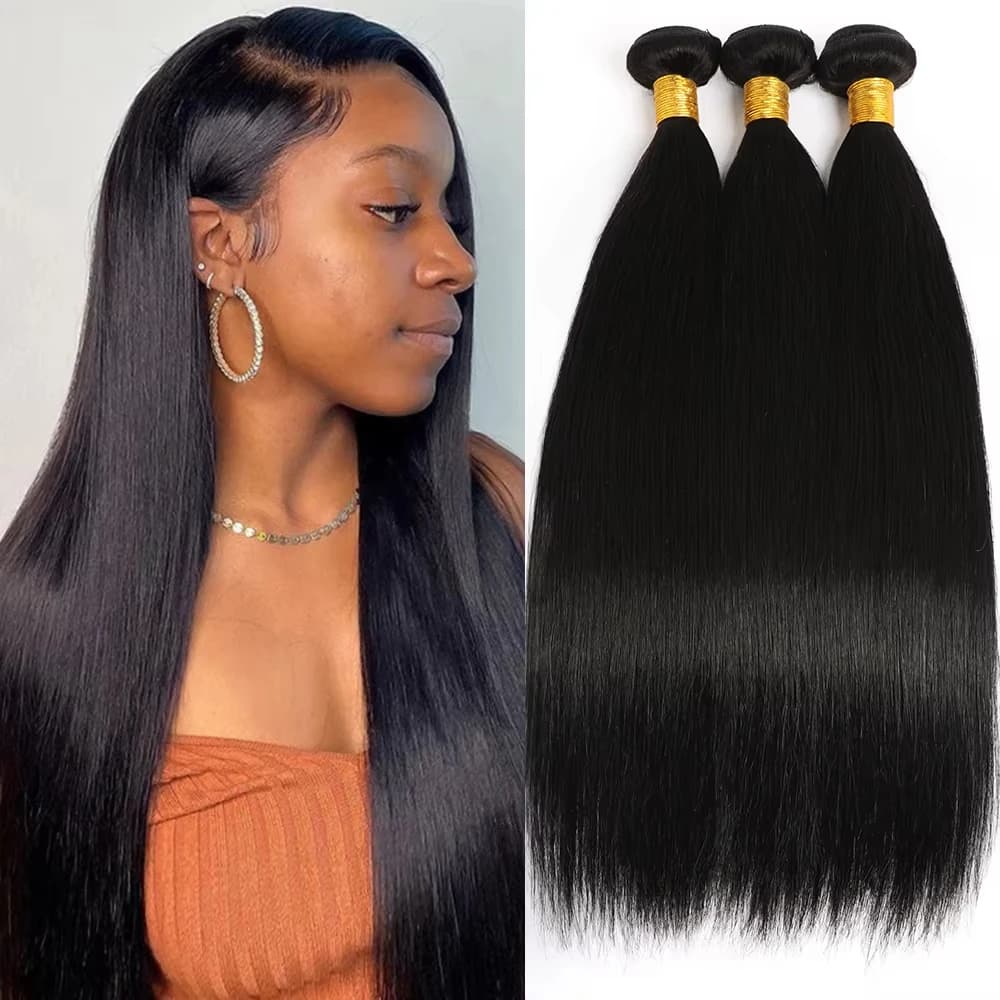 Brasilian 100% Untreated Virgins, Extension of Human Hair in 1/3/4 Shells